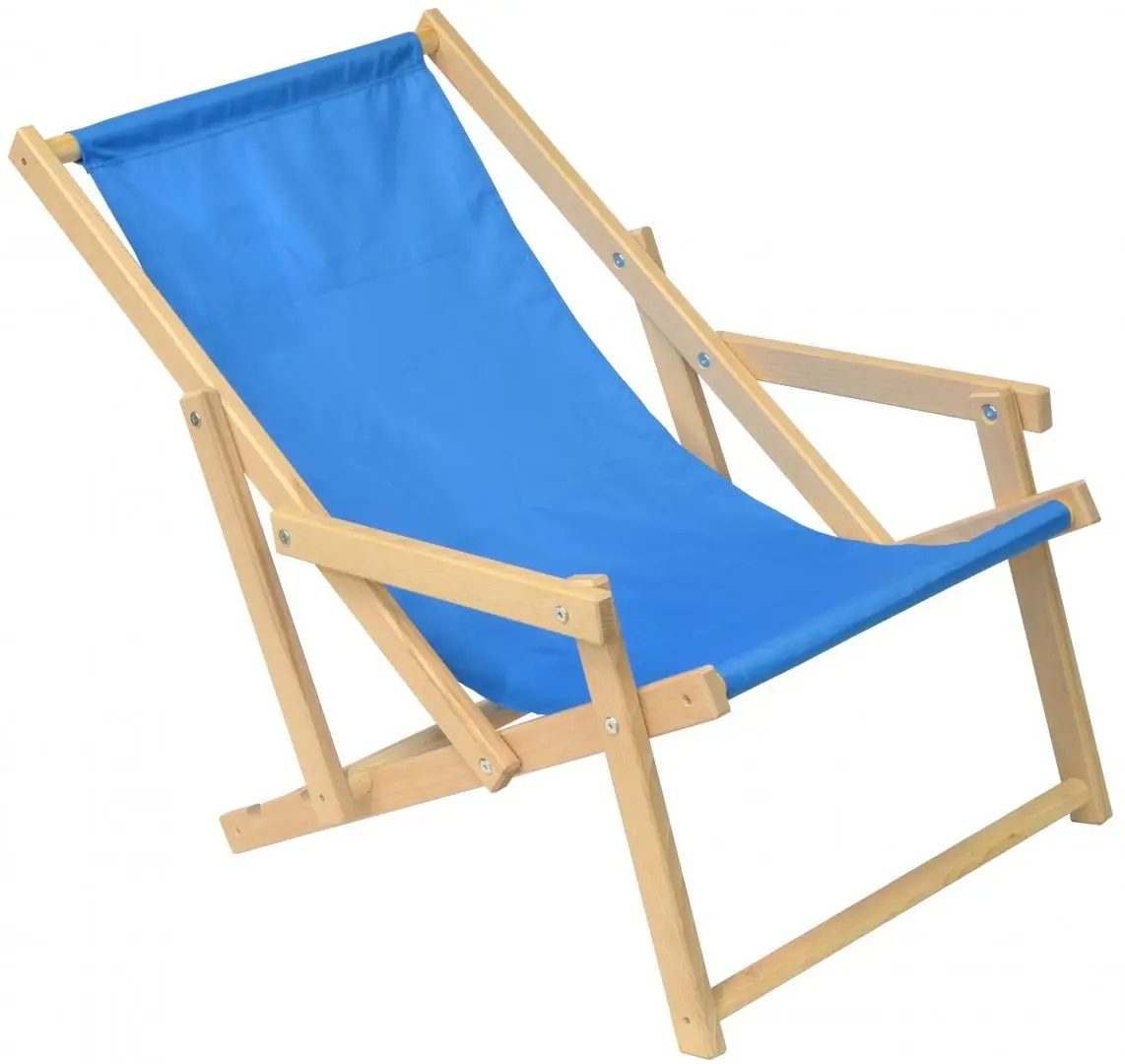 Шезлонг Royokamp Classic 1038865 (Blue) - 2