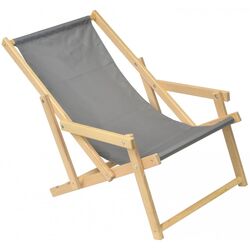 Шезлонг Royokamp Classic 1038872 (Grey) Thumb