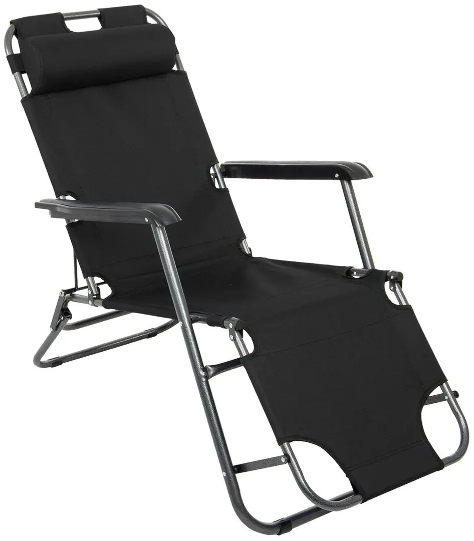 Sezlong Royokamp Level 1032238 (Black)