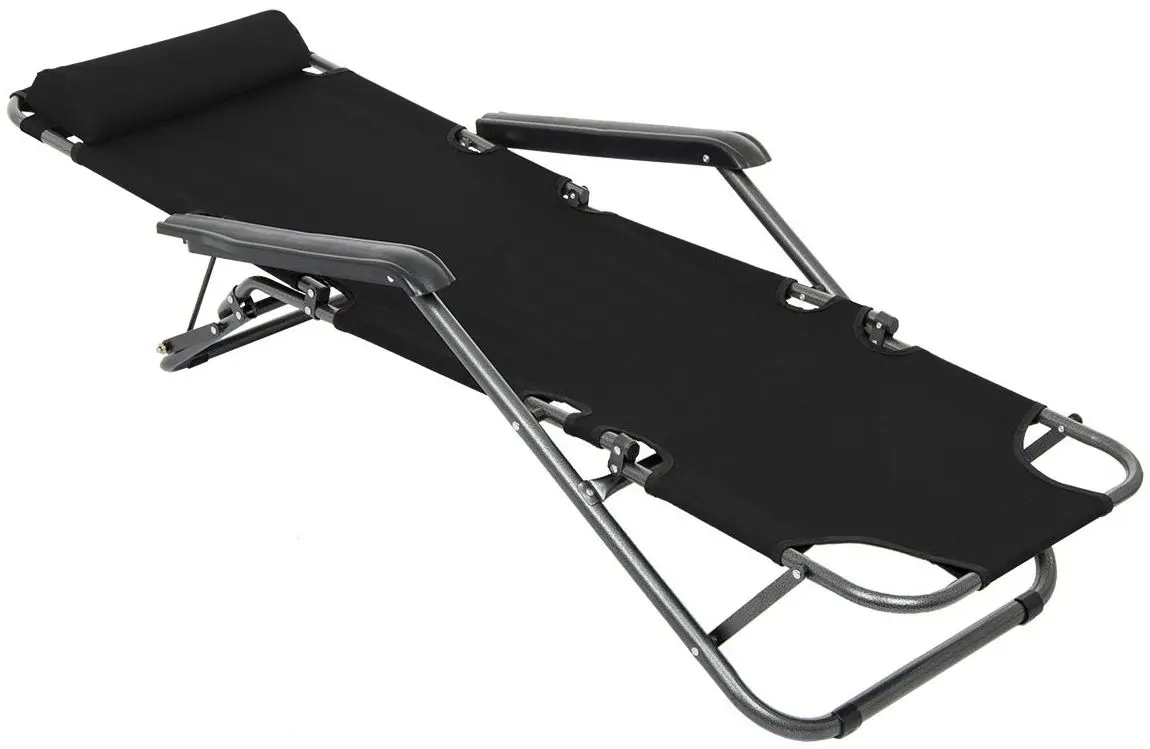 Sezlong Royokamp Level 1032238 (Black)