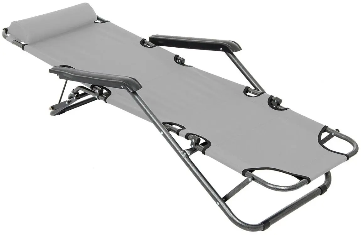 Шезлонг Royokamp Level 1032245 (Grey)