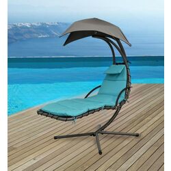 Sezlong suspendat Saska Garden Lizbon (Blue/Grey)