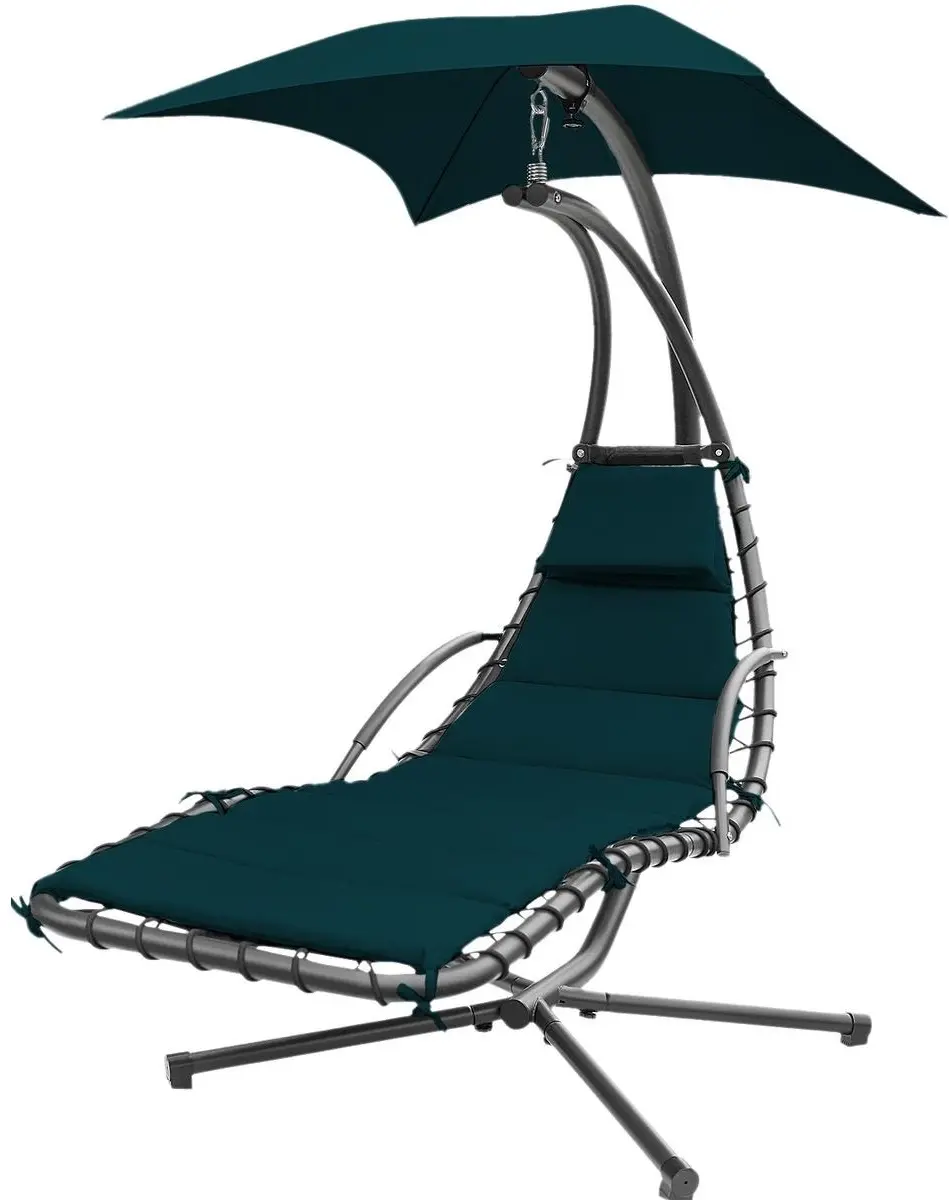 Шезлонг с тентом Saska Garden 1067070 (Turquoise) - 2