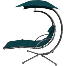 Шезлонг с тентом Saska Garden 1067070 (Turquoise) Thumb