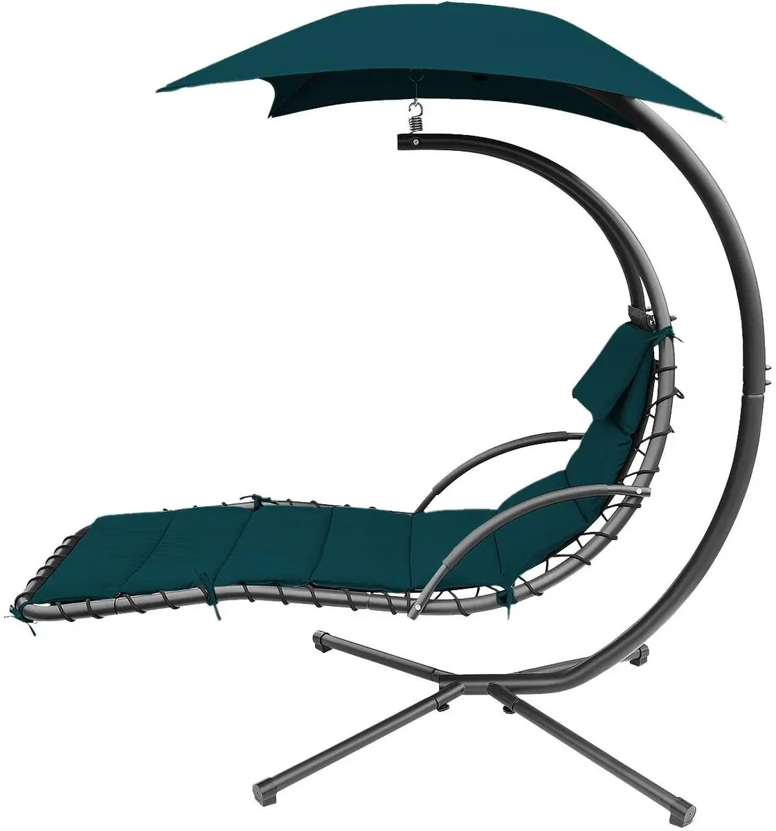 Шезлонг с тентом Saska Garden 1067070 (Turquoise) - 3
