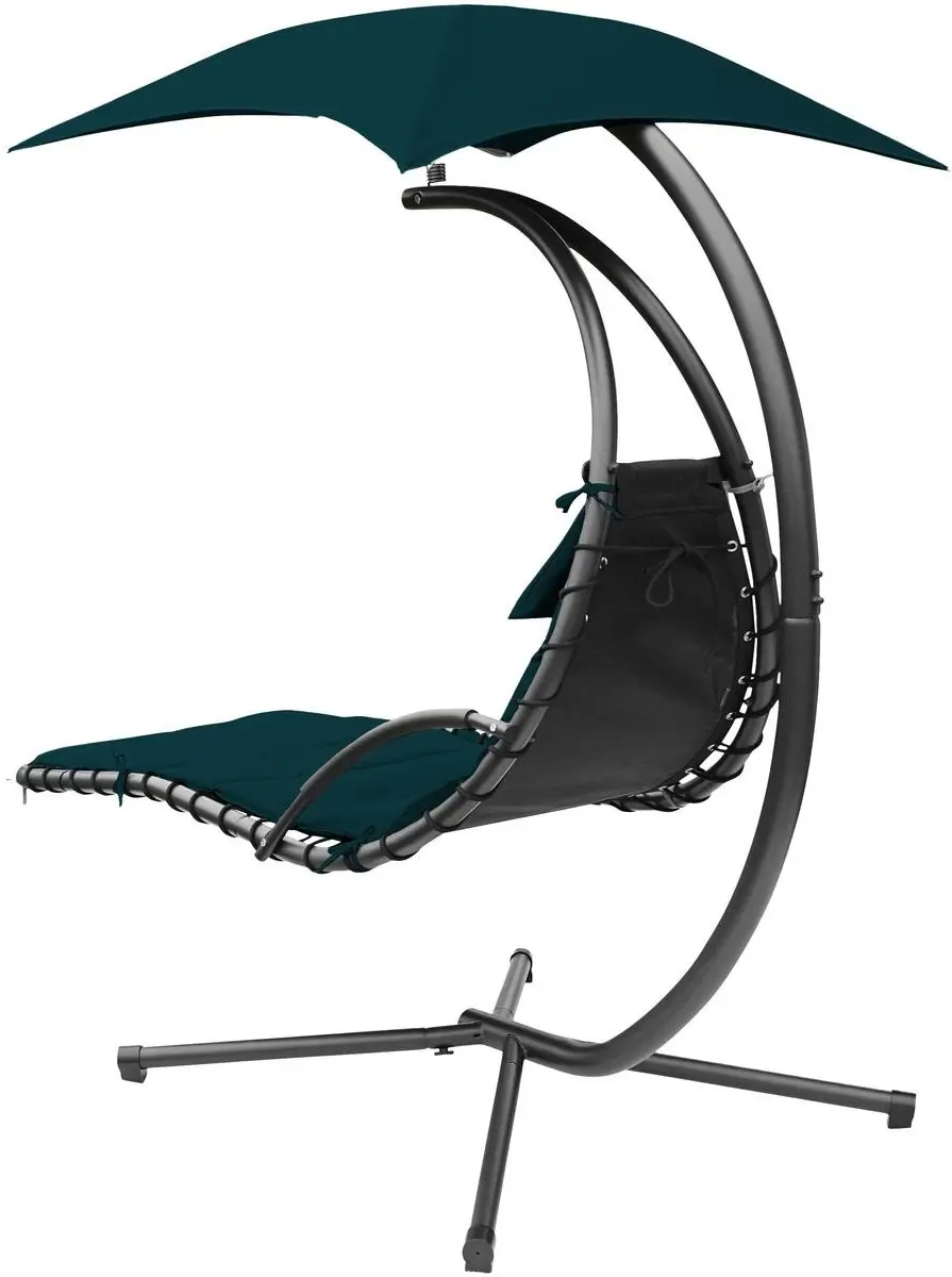 Шезлонг с тентом Saska Garden 1067070 (Turquoise) - 5