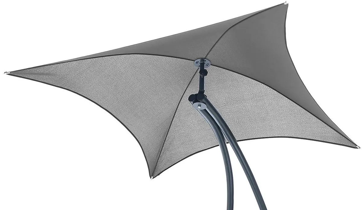 Шезлонг с тентом Saska Garden 1067087 (Grey) - 7