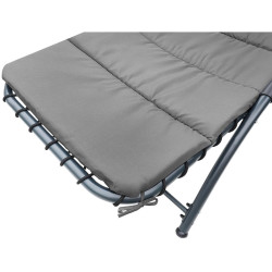 Шезлонг с тентом Saska Garden 1067087 (Grey) Thumb
