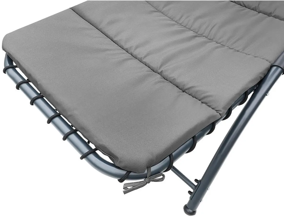 Шезлонг с тентом Saska Garden 1067087 (Grey) - 8