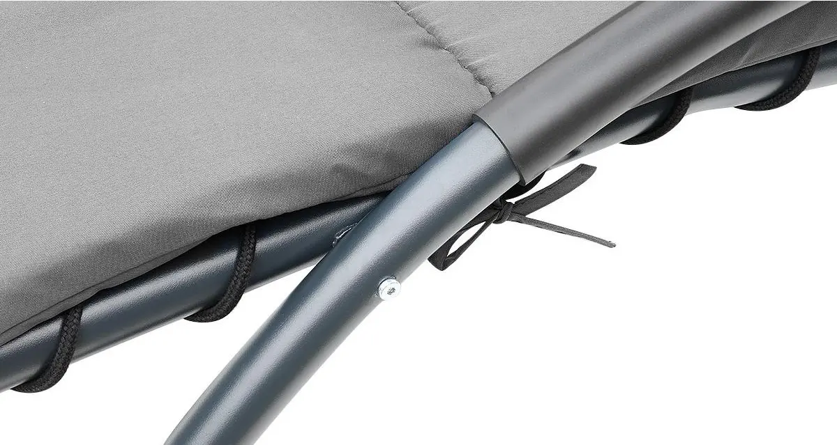 Шезлонг с тентом Saska Garden 1067087 (Grey) - 10