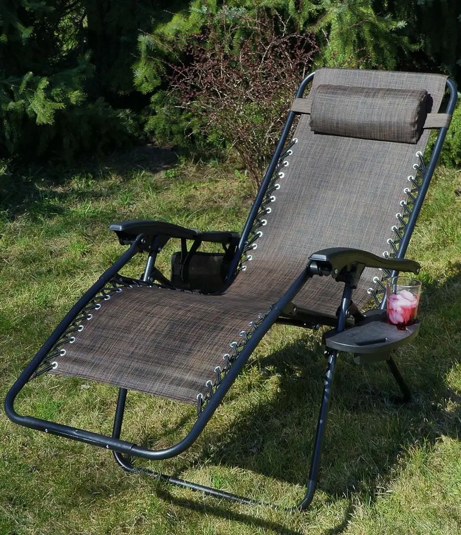 Шезлонг Saska Garden 1020181 175x52/65x107 (Brown) - 7