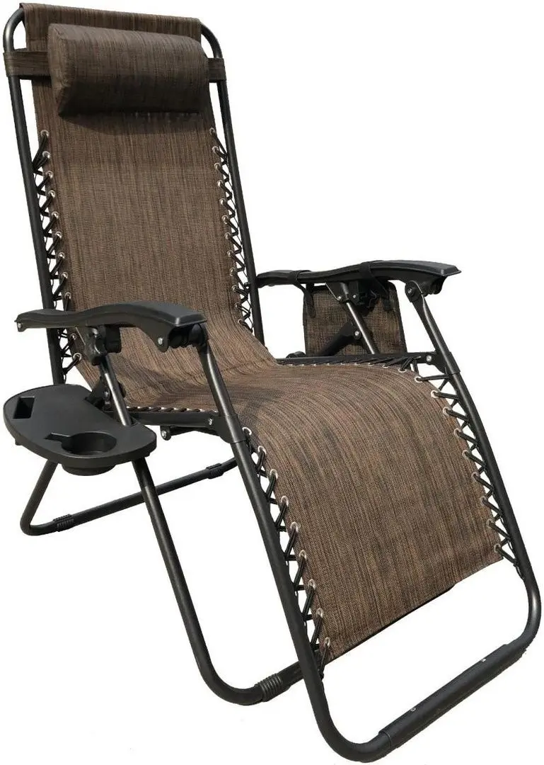 Шезлонг Saska Garden 1020181 175x52/65x107 (Brown) - 3