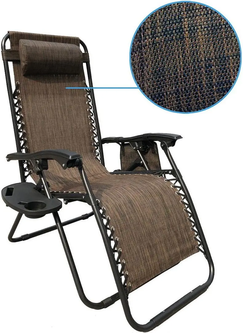 Шезлонг Saska Garden 1020181 175x52/65x107 (Brown) - 2