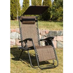 Шезлонг Saska Garden 1020211 (Black/Brown) Thumb