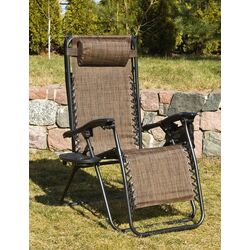 Шезлонг Saska Garden 1020211 (Black/Brown) Thumb