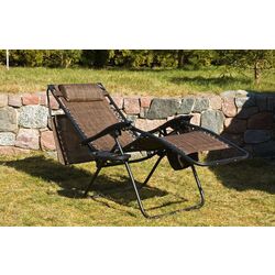 Шезлонг Saska Garden 1020211 (Black/Brown) Thumb