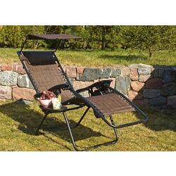 Шезлонг Saska Garden 1020211 (Black/Brown) Thumb