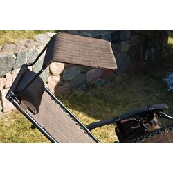 Шезлонг Saska Garden 1020211 (Black/Brown) Thumb