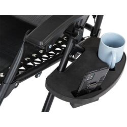 Шезлонг Saska Garden 1032290 175x52/65x110 (Black) Thumb