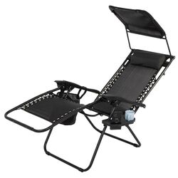 Шезлонг Saska Garden 1032313 (Black) Thumb