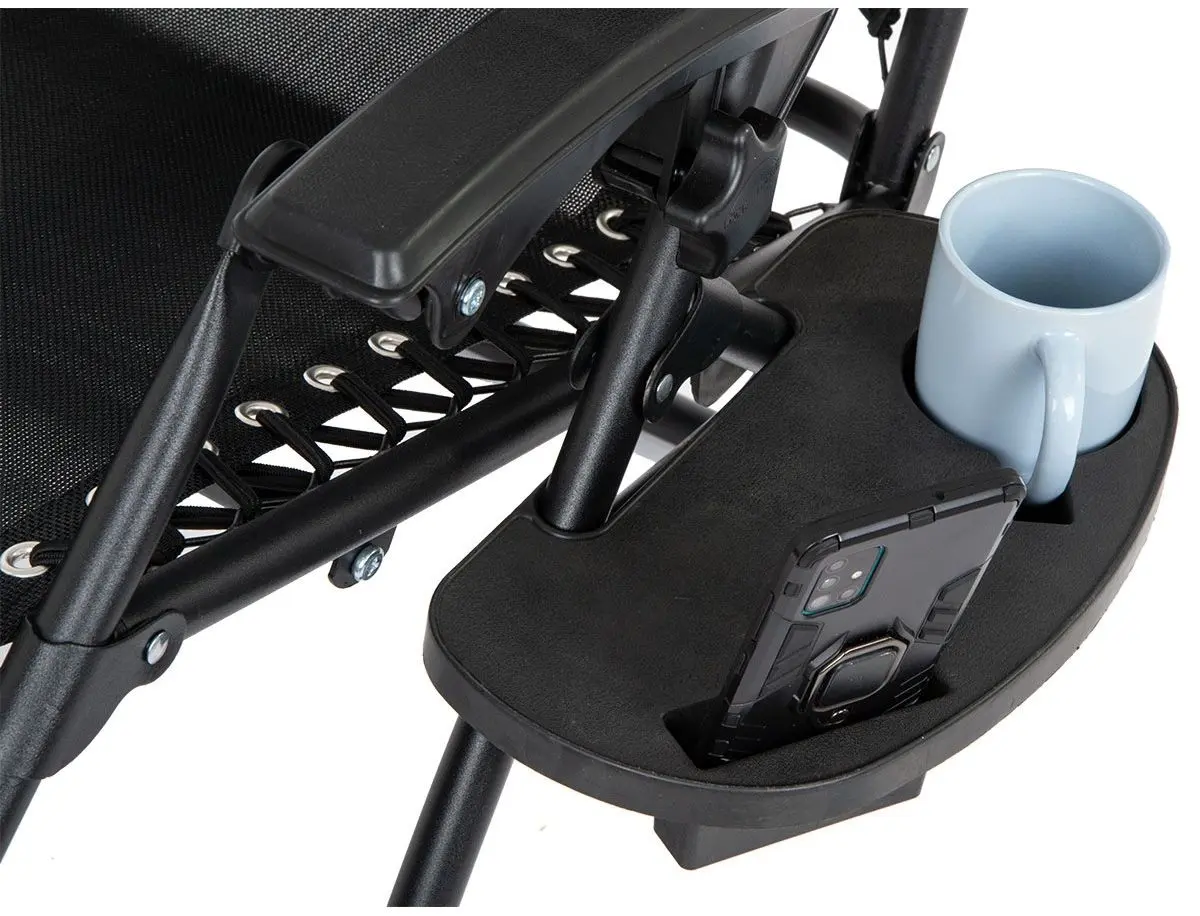 Шезлонг Saska Garden 1032313 (Black) - 9