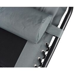 Sezlong Saska Garden 1055732 162x52/65x110 (Grey/Black) Thumb