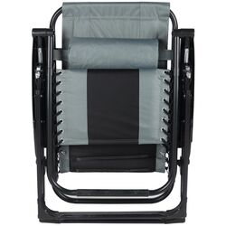 Sezlong Saska Garden 1055732 162x52/65x110 (Grey/Black) Thumb