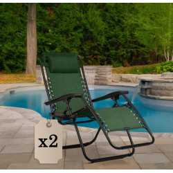 Набор шезлонгов Sofotel ChillWell 286302-2 (Green)