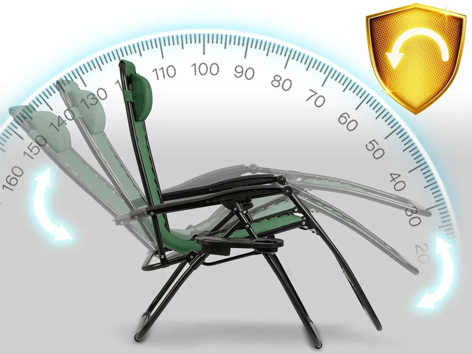 Набор шезлонгов Sofotel ChillWell 286302-2 (Green) - 4