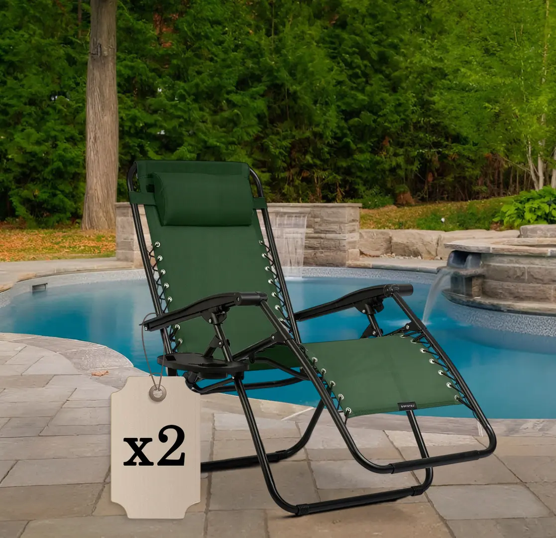 Набор шезлонгов Sofotel ChillWell 286302-2 (Green)