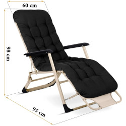 Набор шезлонгов Sofotel ChillWell 286400-2 (Black) Thumb