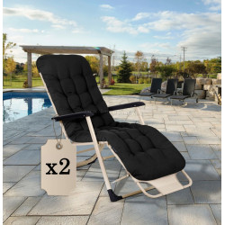 Набор шезлонгов Sofotel ChillWell 286400-2 (Black)