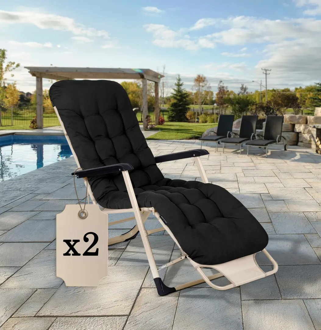 Набор шезлонгов Sofotel ChillWell 286400-2 (Black)