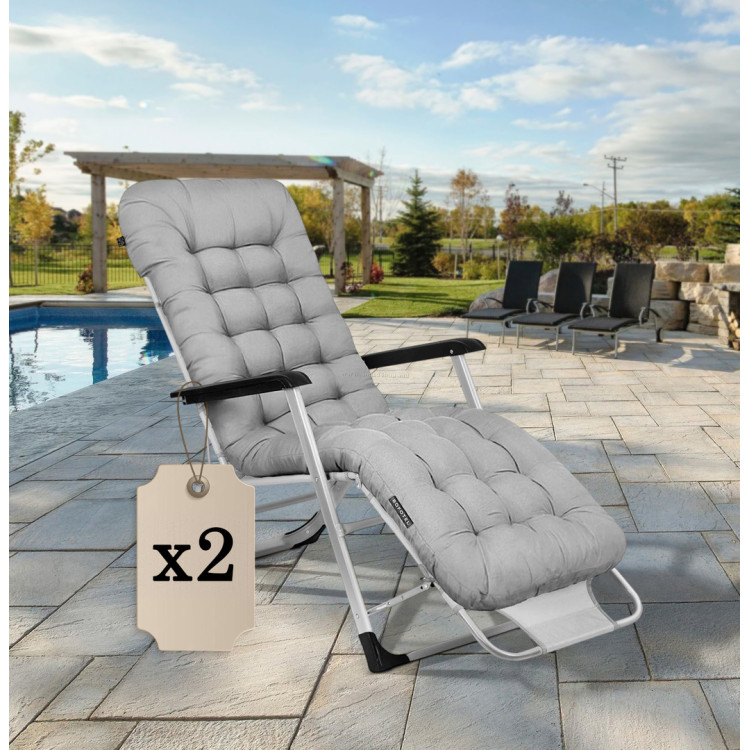 Набор шезлонгов Sofotel ChillWell 286401-2 (Grey)