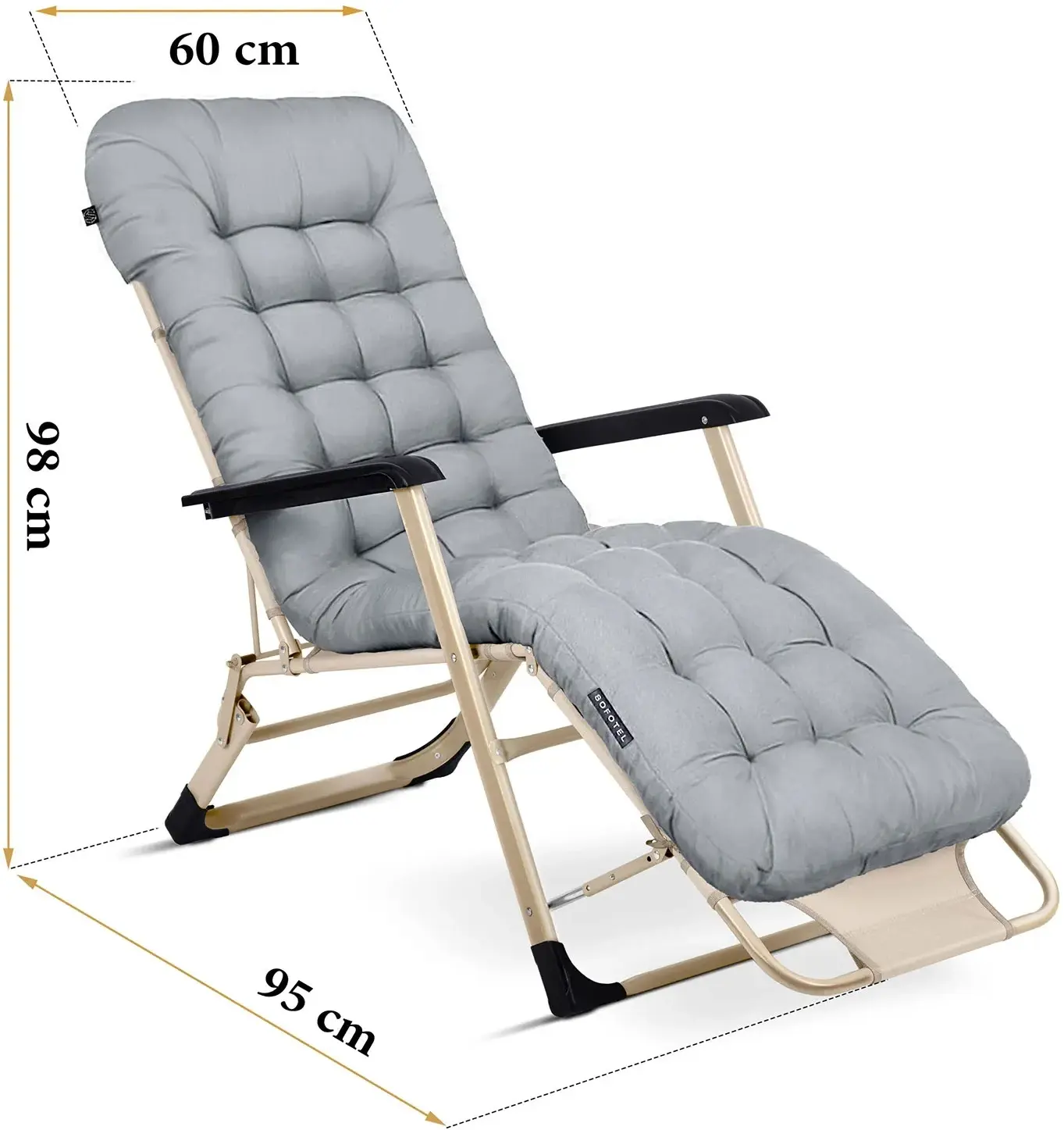 Набор шезлонгов Sofotel ChillWell 286402-2 (Light Grey) - 3