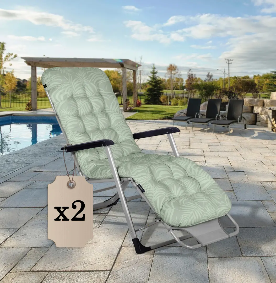 Set sezlonguri Sofotel ChillWell 286403-2 (Light Green)