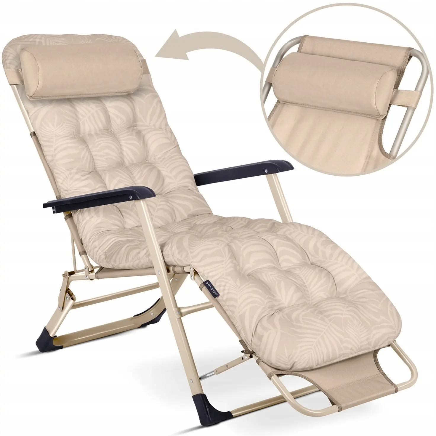 Set sezlonguri Sofotel ChillWell 286404-2 (Beige) - 8