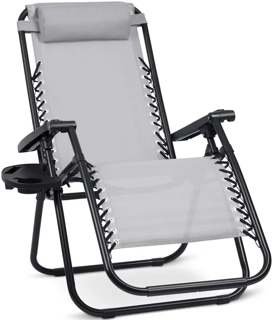 Șezlong Sofotel ChillWell 286201 (Light Grey/Black)