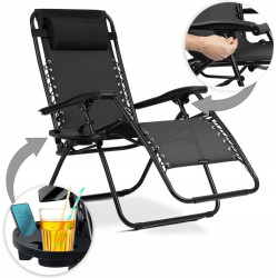 Шезлонг Sofotel ChillWell 286300 (Black) Thumb