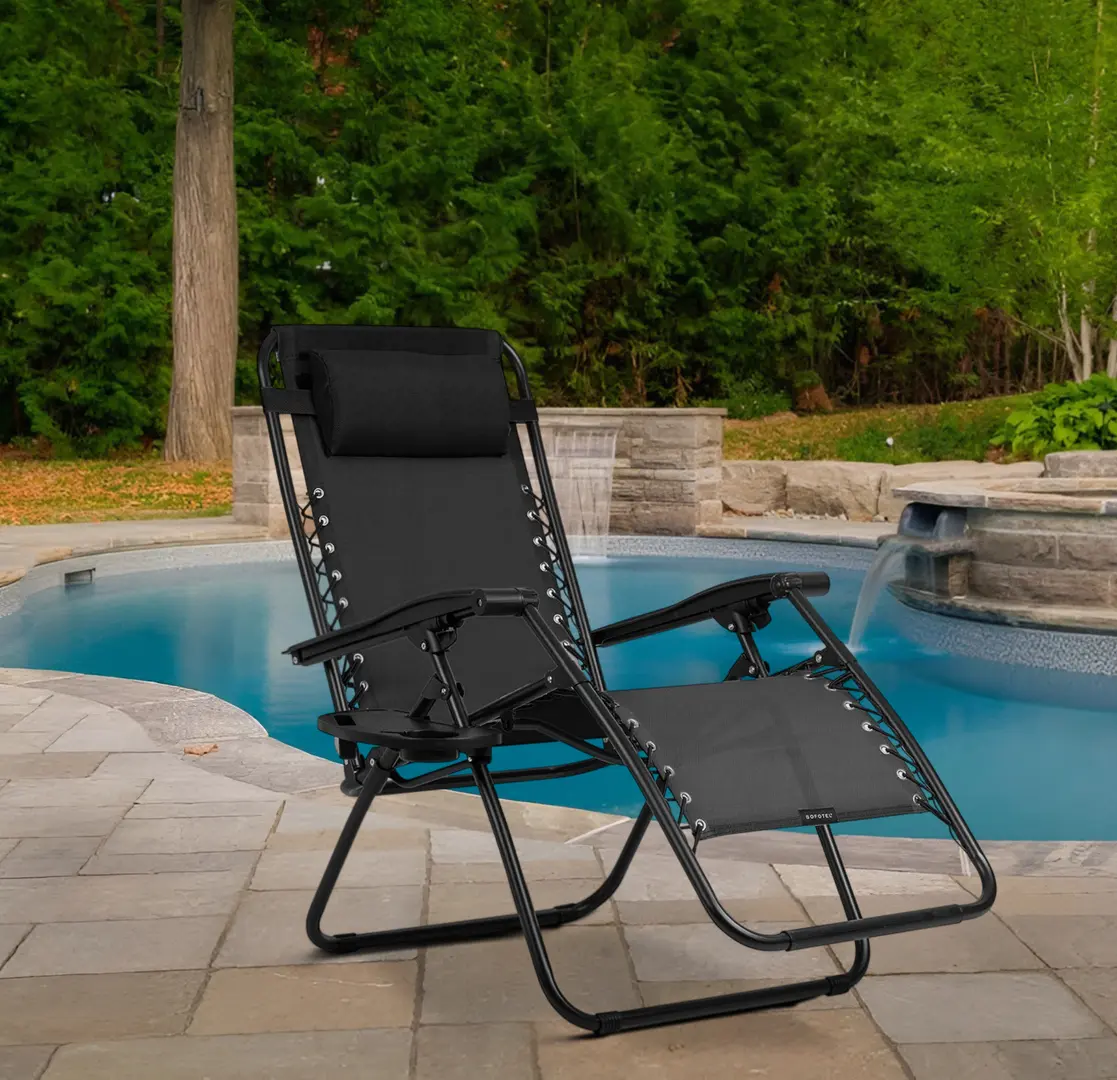 Шезлонг Sofotel ChillWell 286300 (Black)