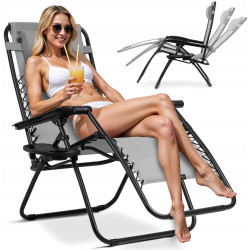 Шезлонг Sofotel ChillWell 286301 (Grey) Thumb