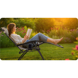 Шезлонг Sofotel ChillWell 286301 (Grey) Thumb