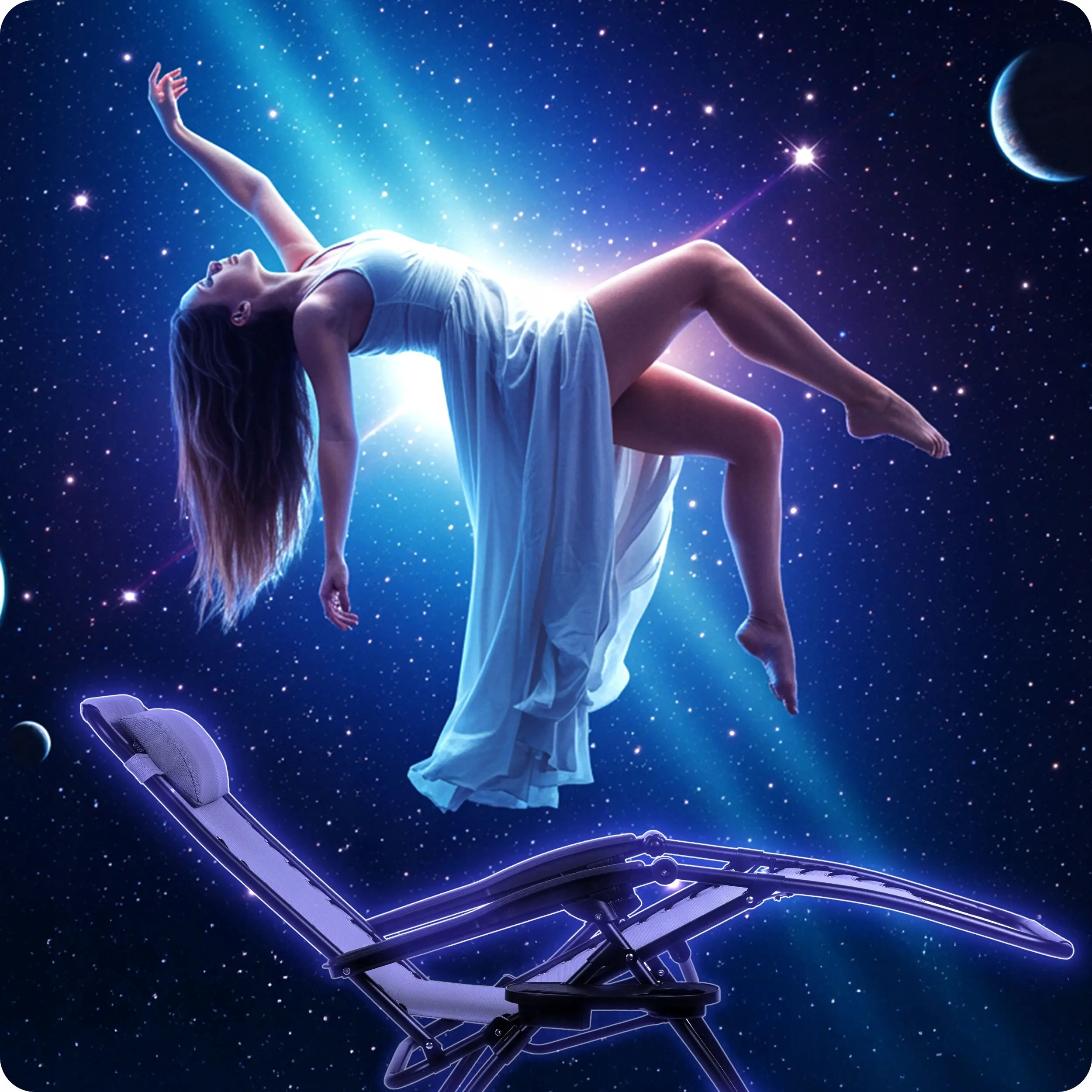 Шезлонг Sofotel ChillWell 286301 (Grey) - 9