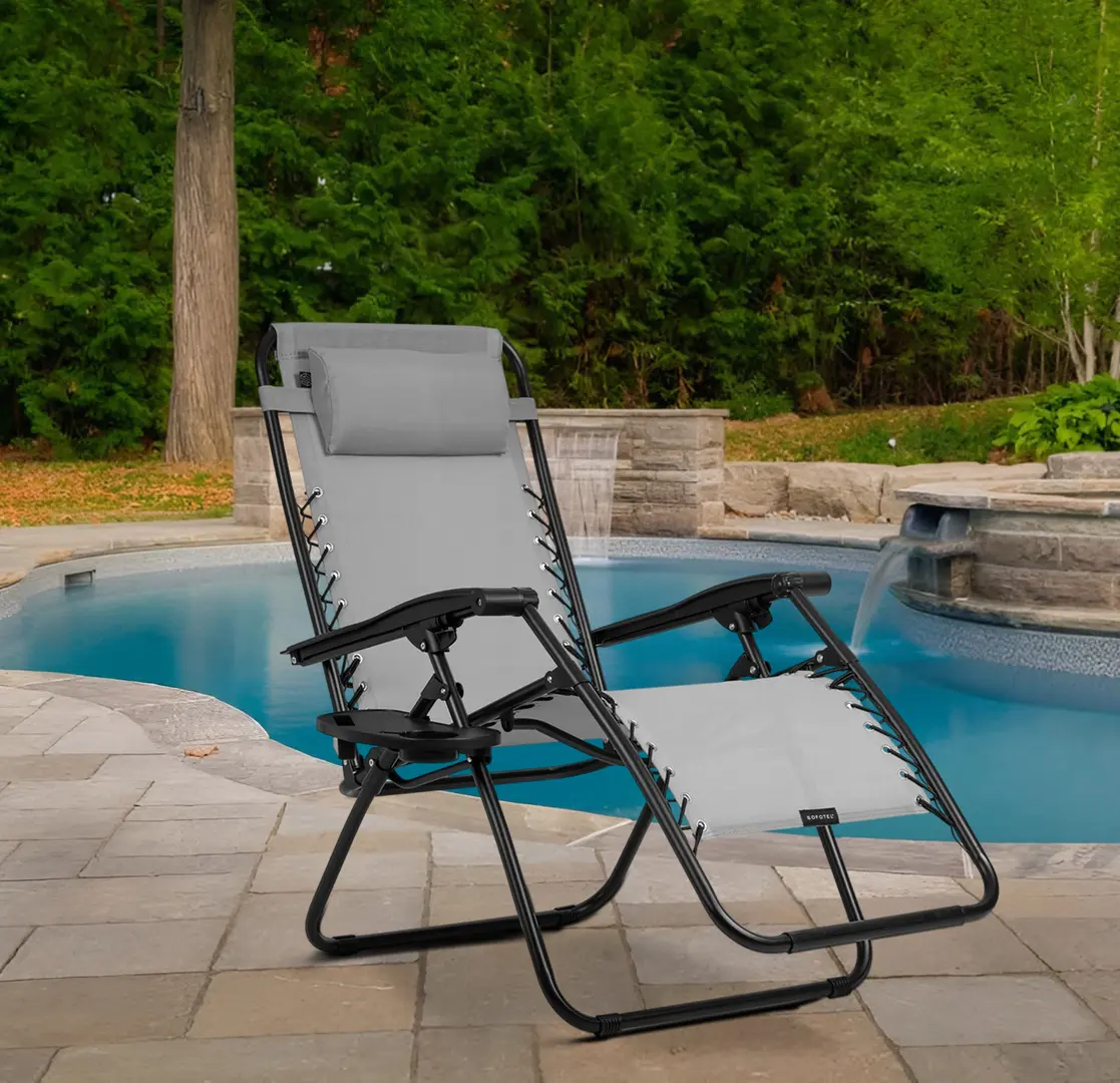 Шезлонг Sofotel ChillWell 286301 (Grey)