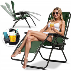 Шезлонг Sofotel ChillWell 286302 (Green) Thumb