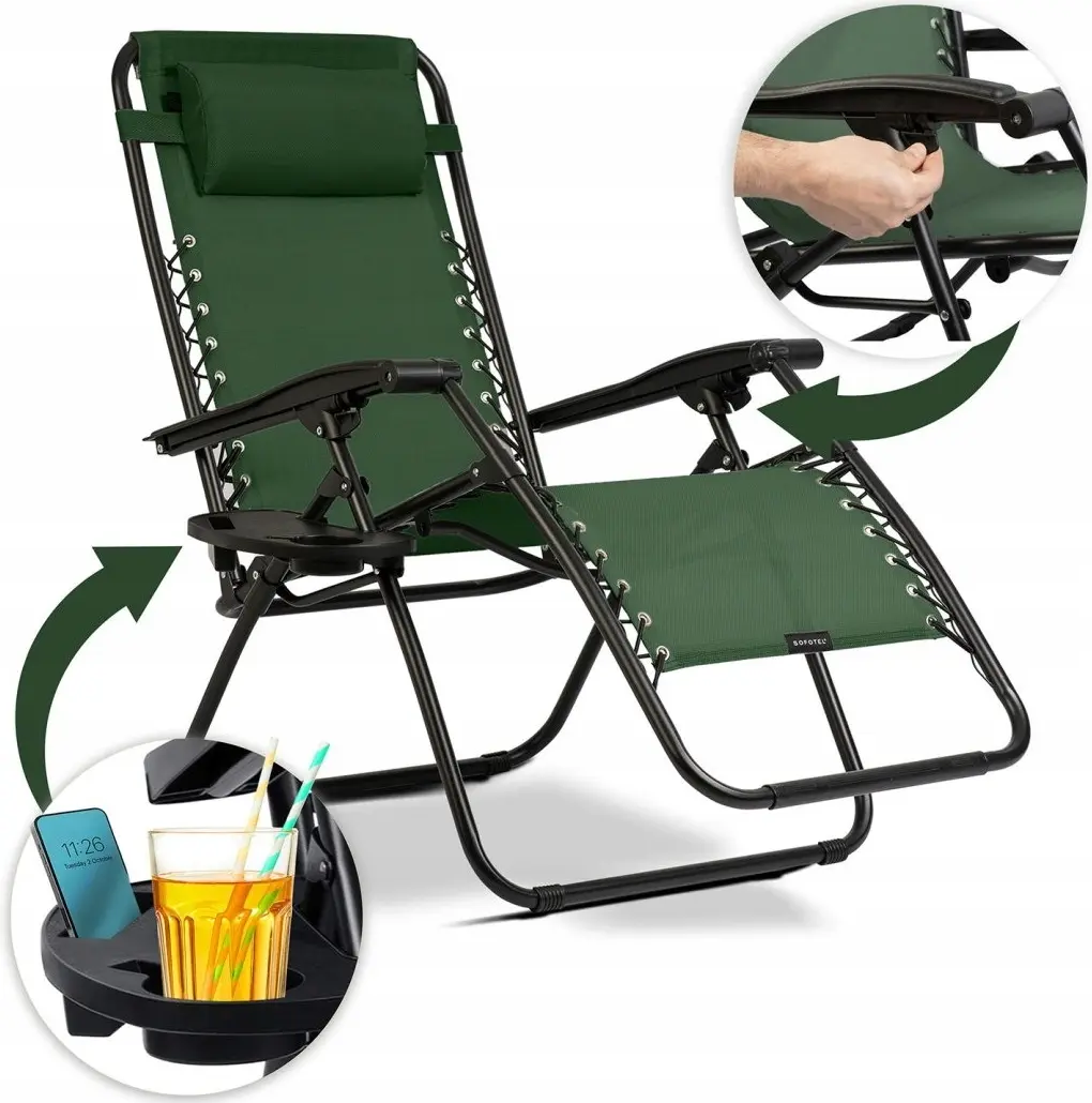 Шезлонг Sofotel ChillWell 286302 (Green) - 7