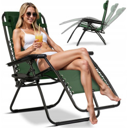 Шезлонг Sofotel ChillWell 286302 (Green) Thumb