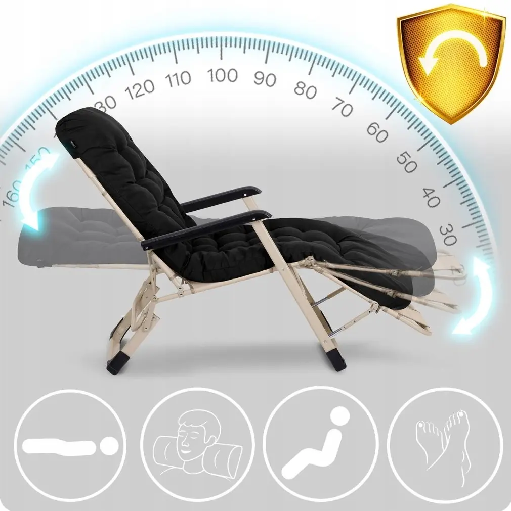 Шезлонг Sofotel ChillWell 286400 (Black) - 7