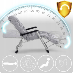 Шезлонг Sofotel ChillWell 286401 (Grey) Thumb