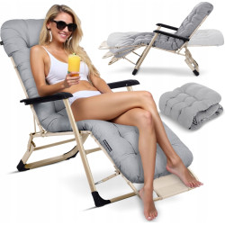 Шезлонг Sofotel ChillWell 286402 (Light Grey) Thumb